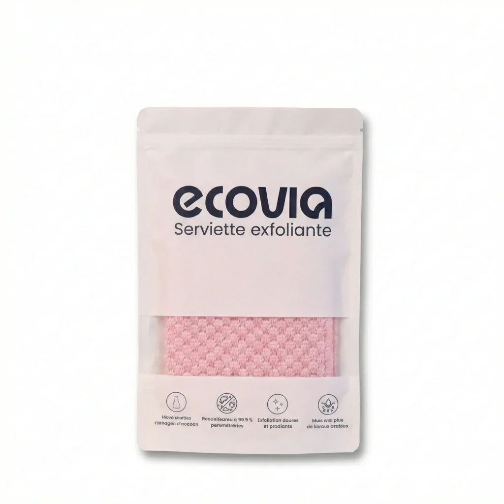 Serviette de douche exfoliante Ecovia