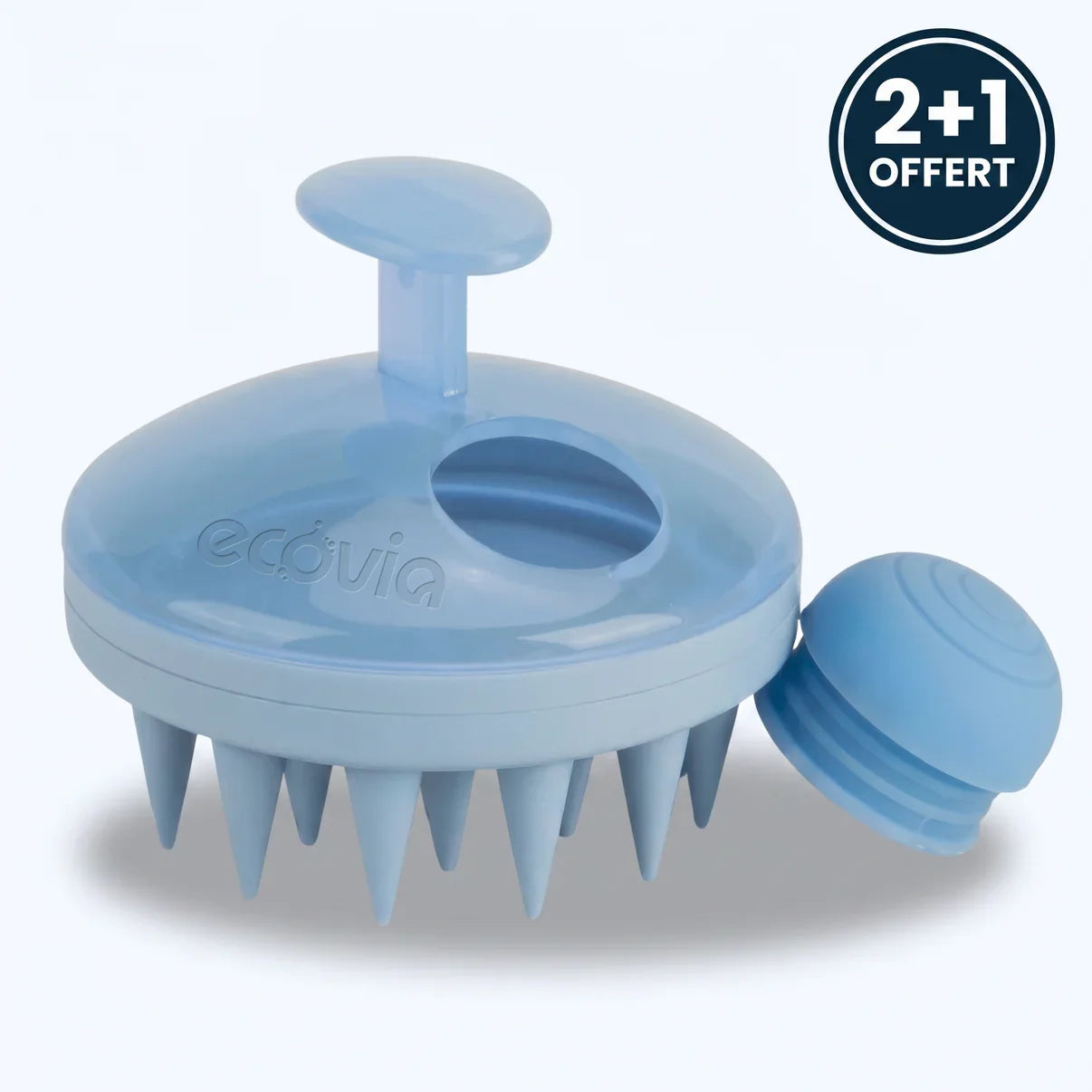 ScalpCare – Brosse exfoliante pour cuir chevelu Ecovia