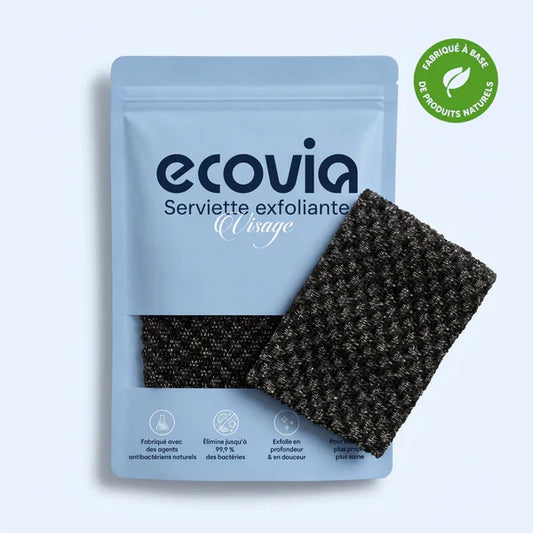 Serviette Exfoliante Visage - Ecovia